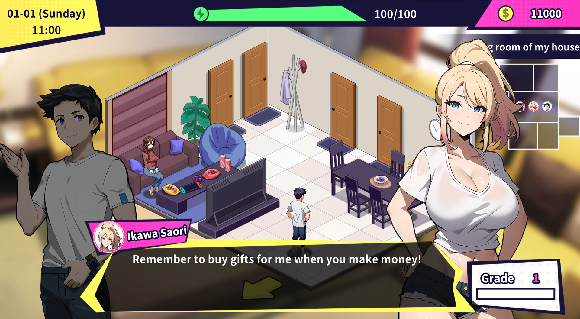 Unbeatable Professional Me With 100 Girlfriends!