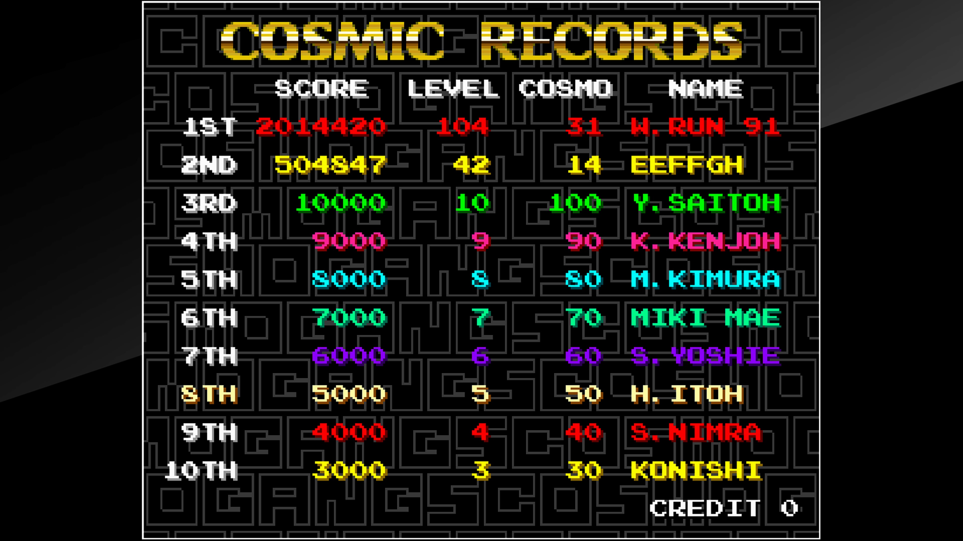 Arcade Archives: Cosmo Gang The Puzzle