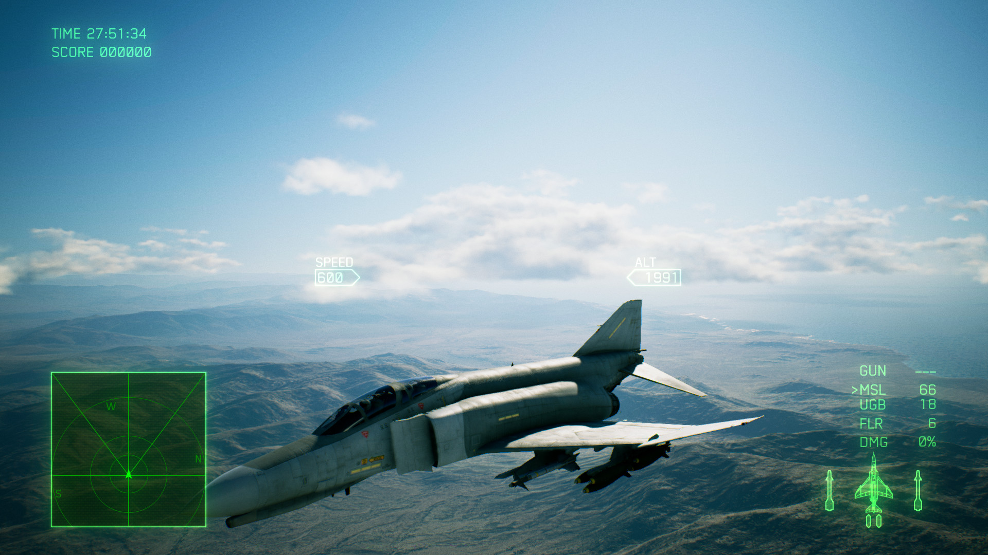 Ace Combat 7: Skies Unknown – F-4E Phantom II + 3 Skins