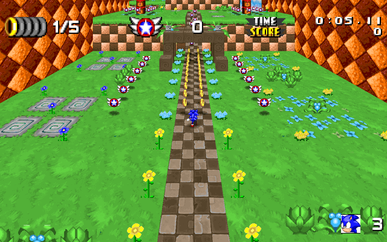 Sonic Robo Blast 2: Top Down