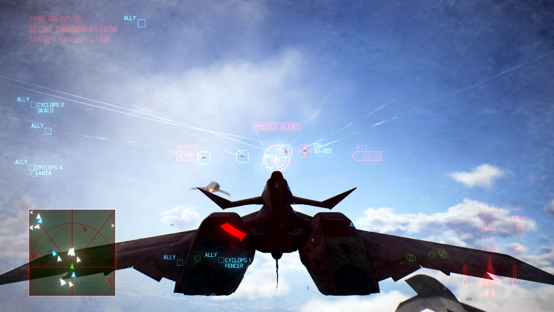 Ace Combat 7: Skies Unknown – ADF-11F Raven Set