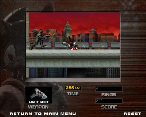 Shadow the Hedgehog Flash