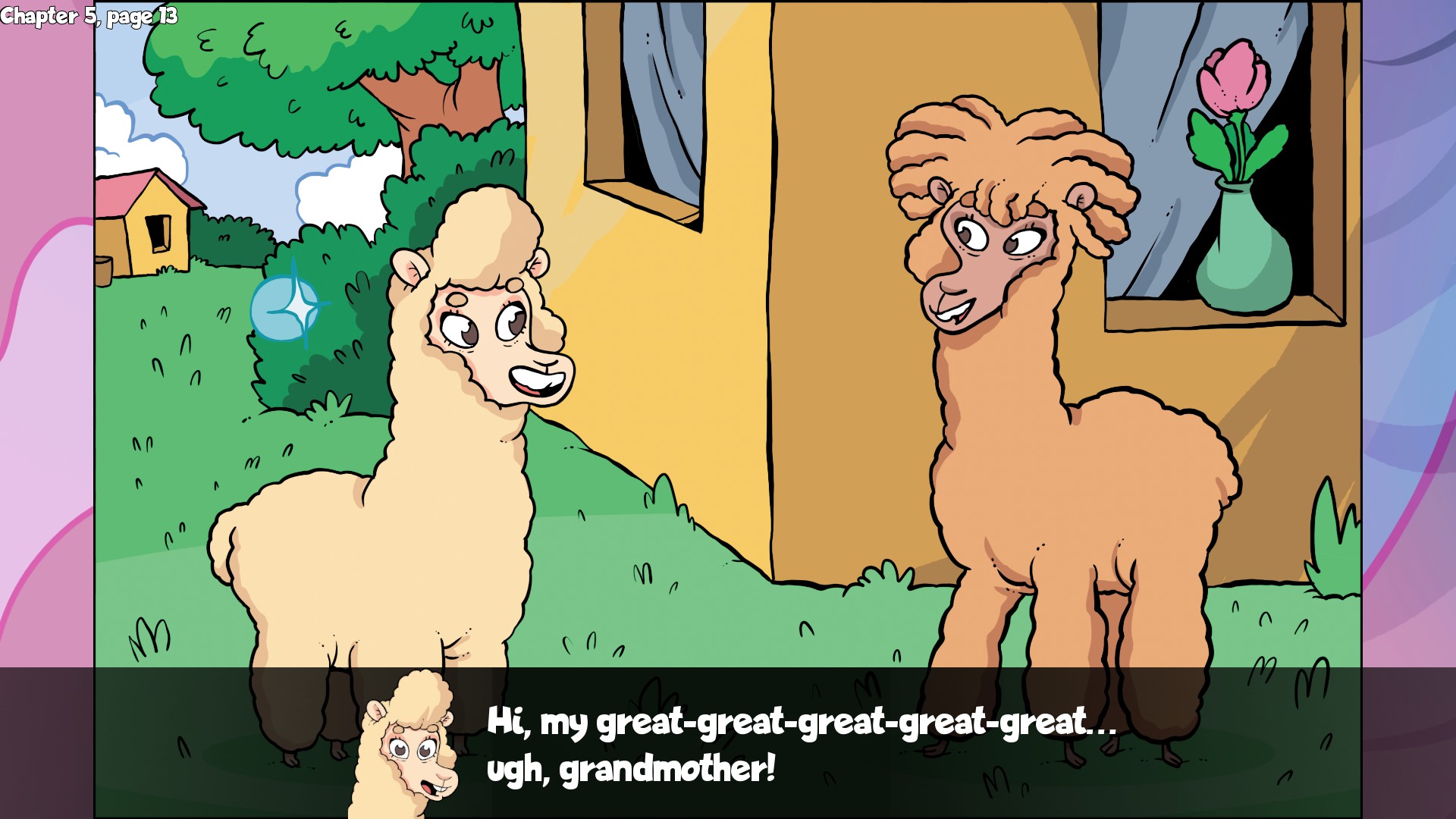 Alpaca Wonders Why