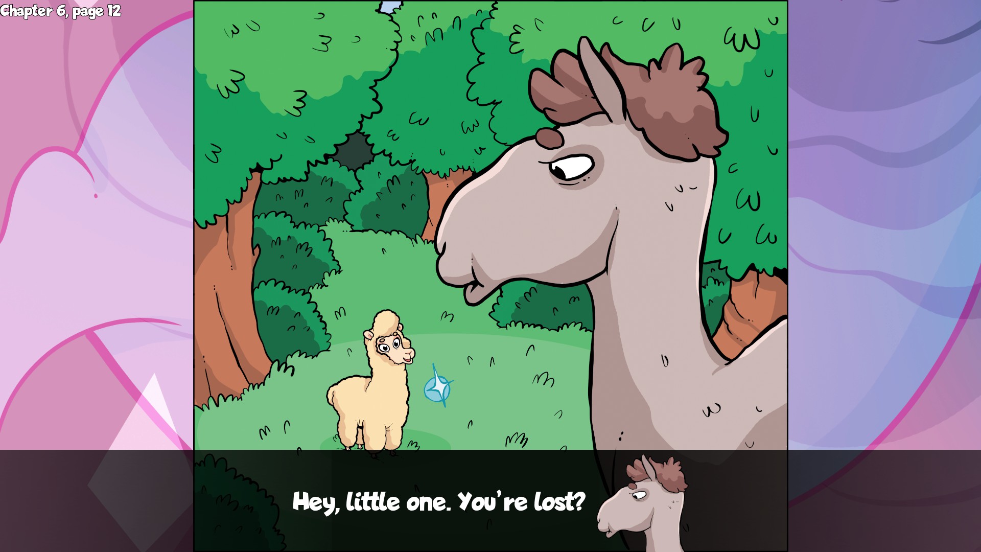 Alpaca Wonders Why