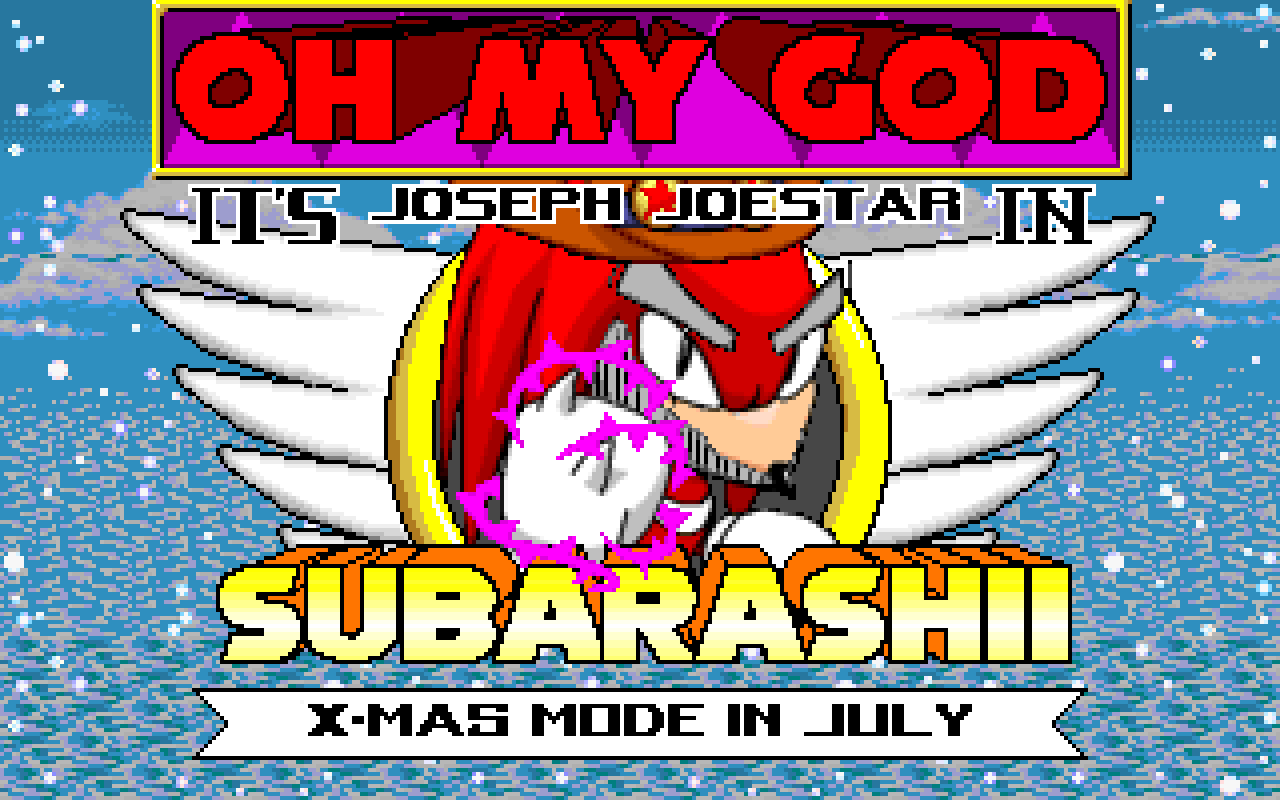 Oh My God! It’s Joseph Joestar In Subarashii: X-Mas Mode In July