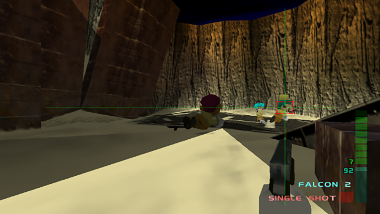 Perfect Dark With Mario Characters