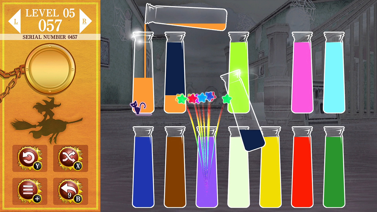 Witch’s Potion: Water Sort Puzzle