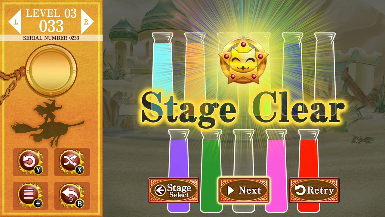 Witch’s Potion: Water Sort Puzzle