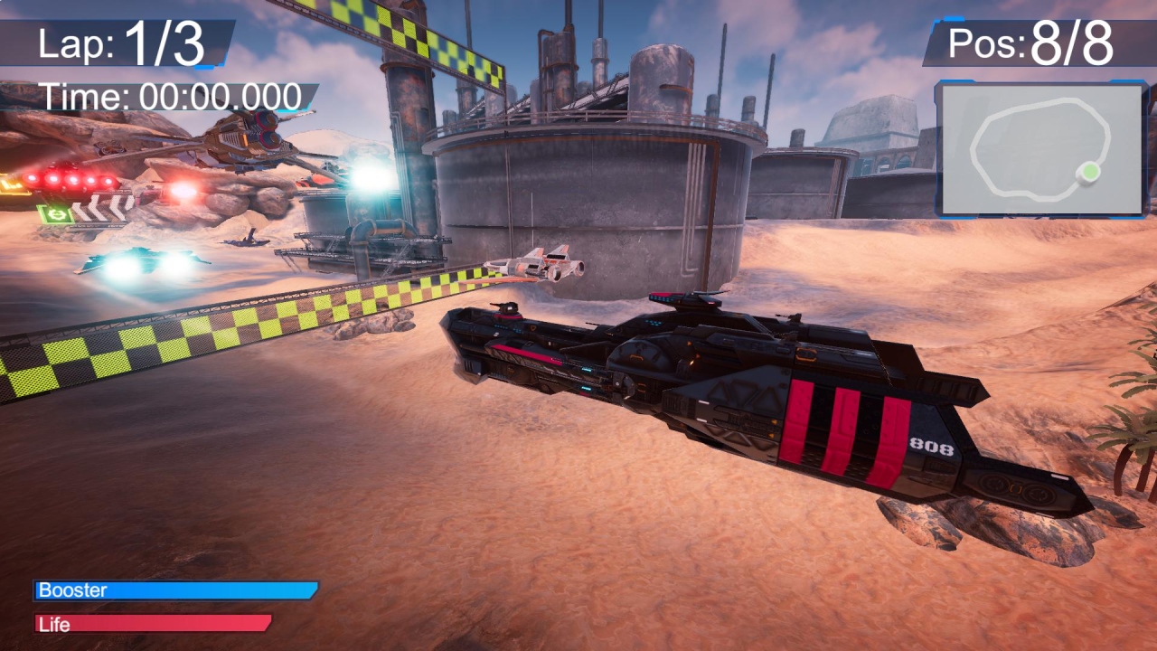 Sci-Fi Racer Simulator