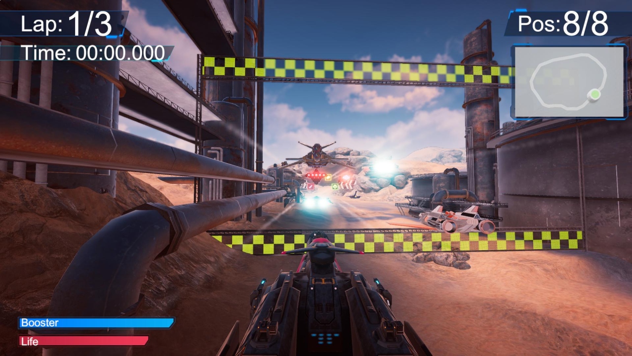 Sci-Fi Racer Simulator