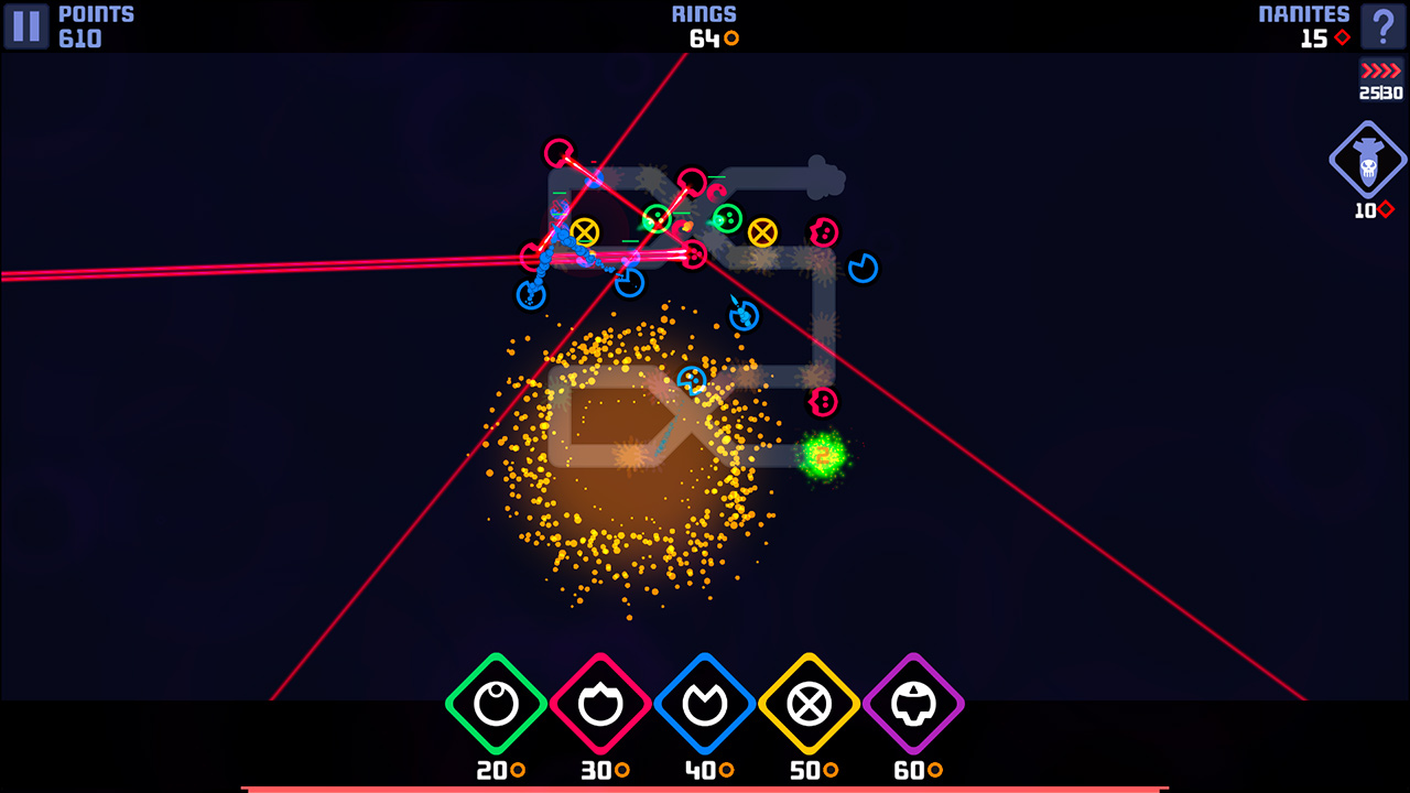 Colony Defense: The Ultimate Minimalist Tower Base Defense Game