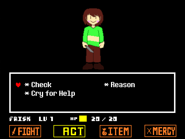 Undertale: Chara Boss Fight