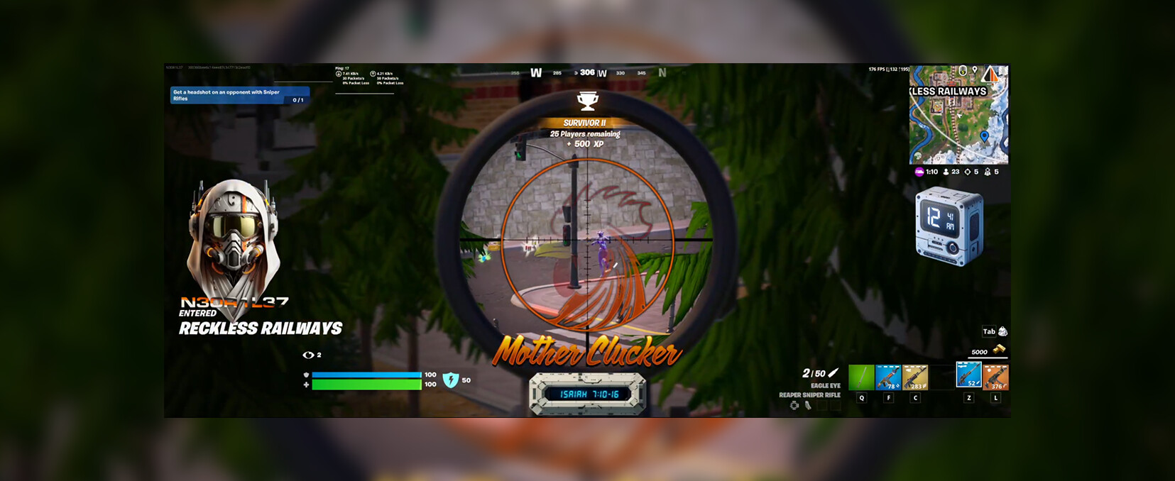Aim Down Screen