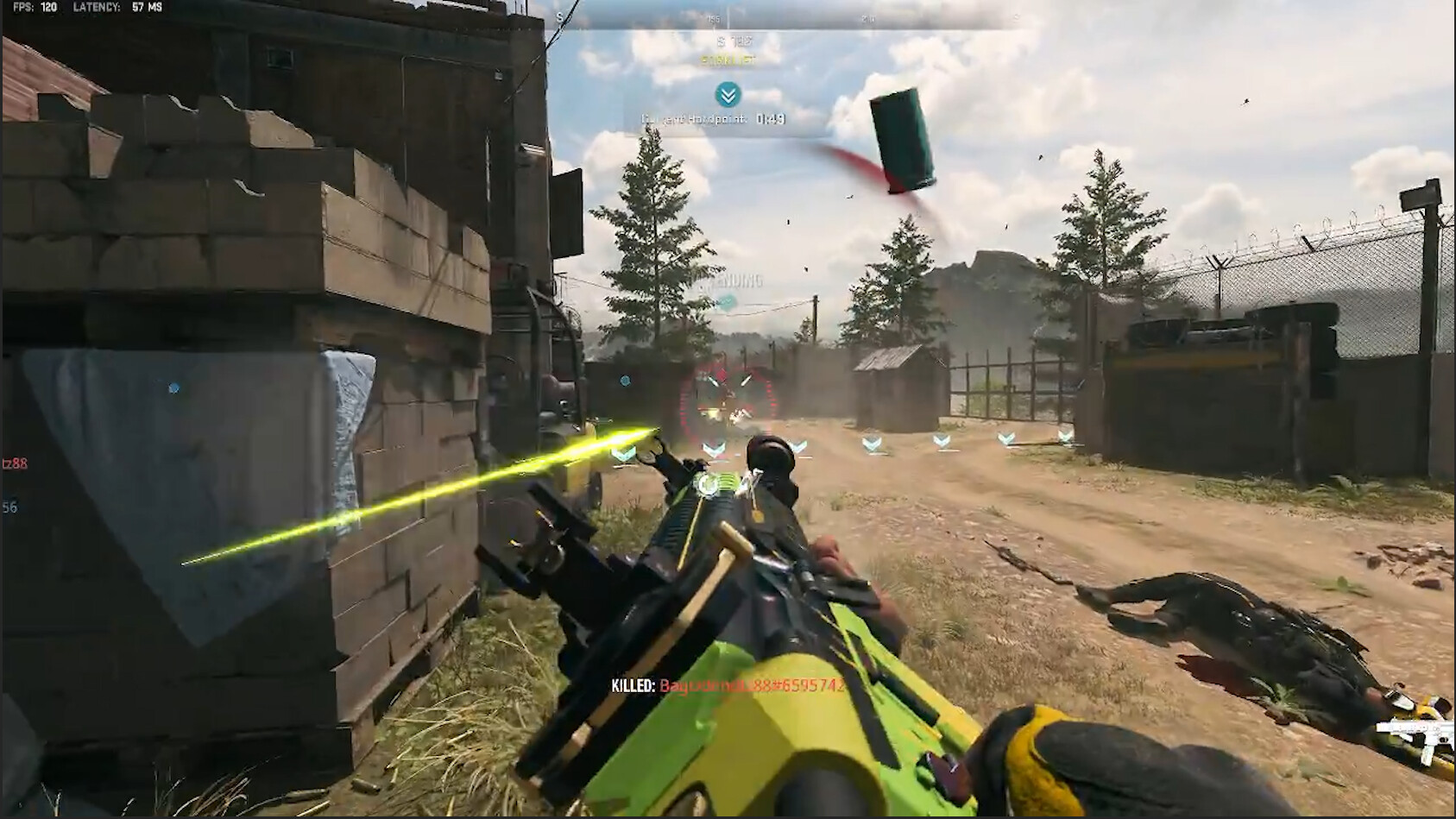 Aim Down Screen