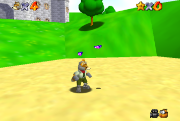 Melee Fox &amp; Falco in Super Mario 64