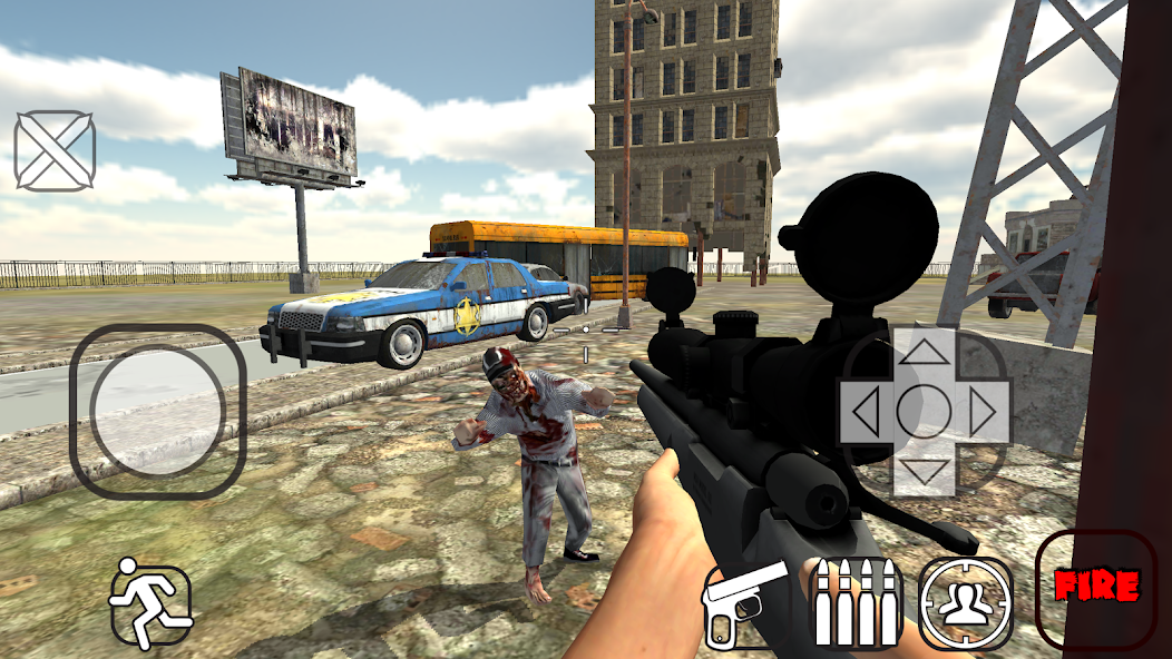 Zombie Sniper Shooting 3D