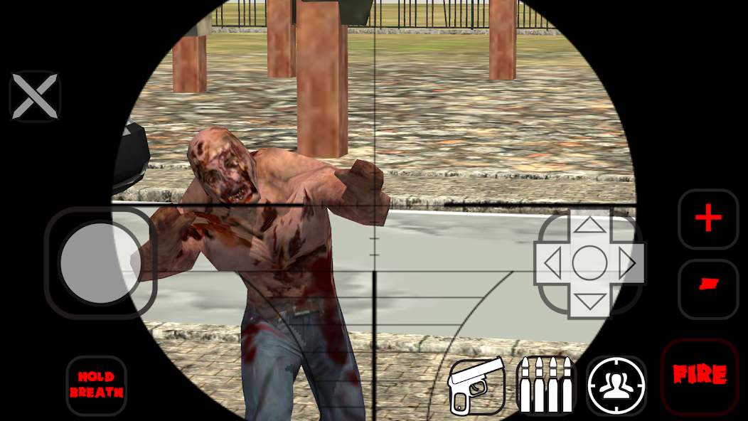 Zombie Sniper Shooting 3D