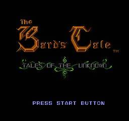 The Bard’s Tale