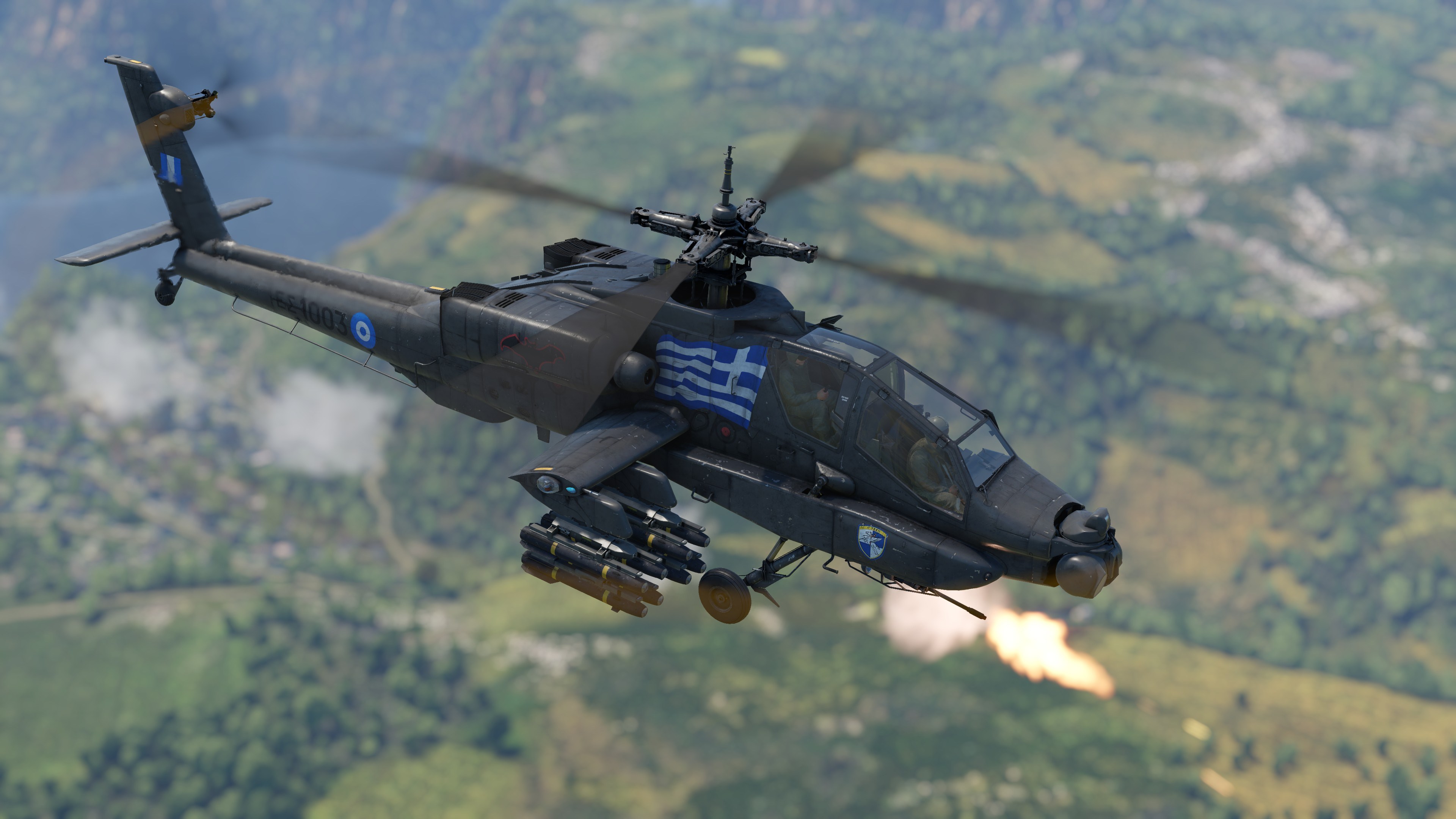 War Thunder: Greek AH-64A Apache