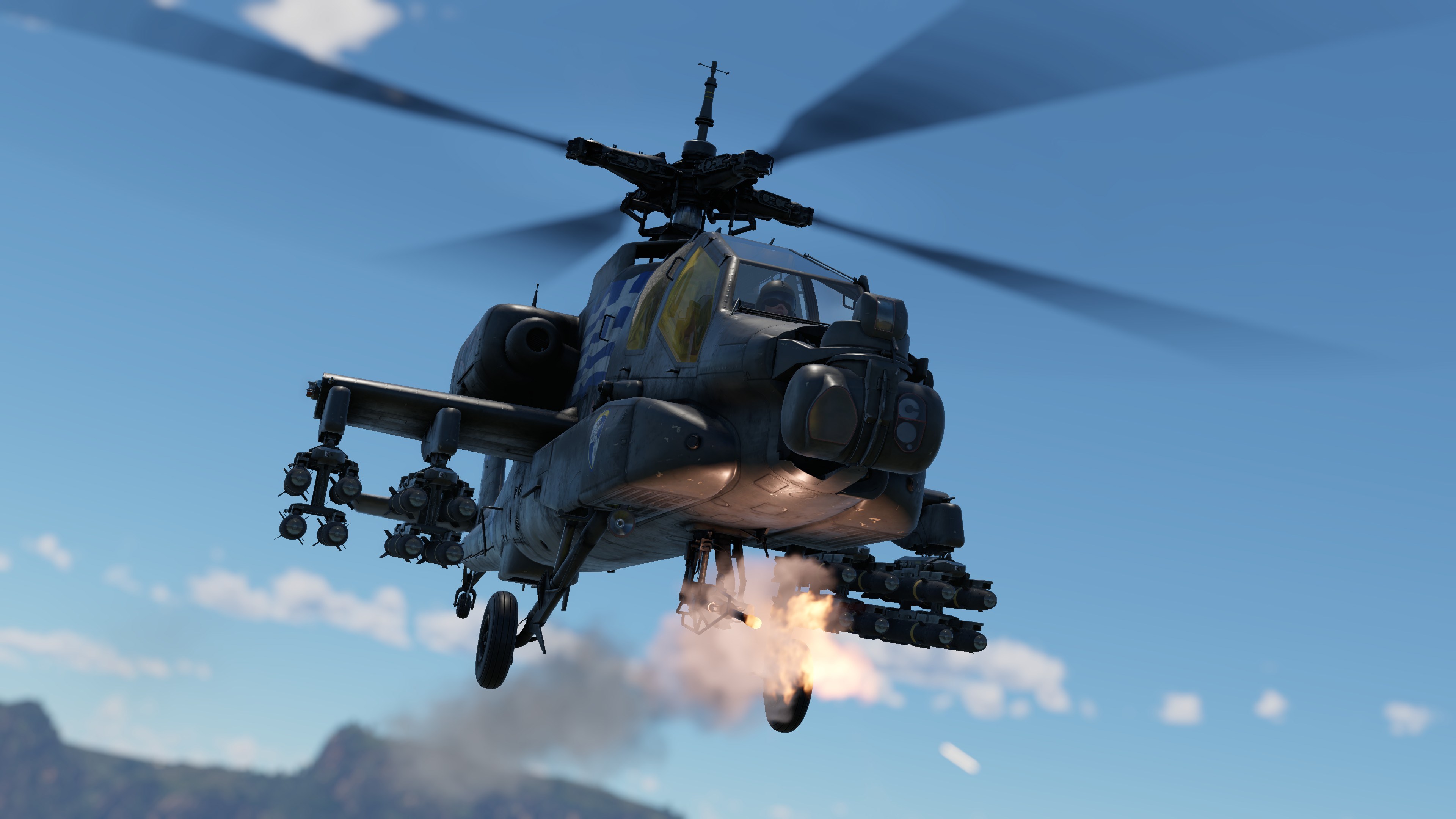 War Thunder: Greek AH-64A Apache