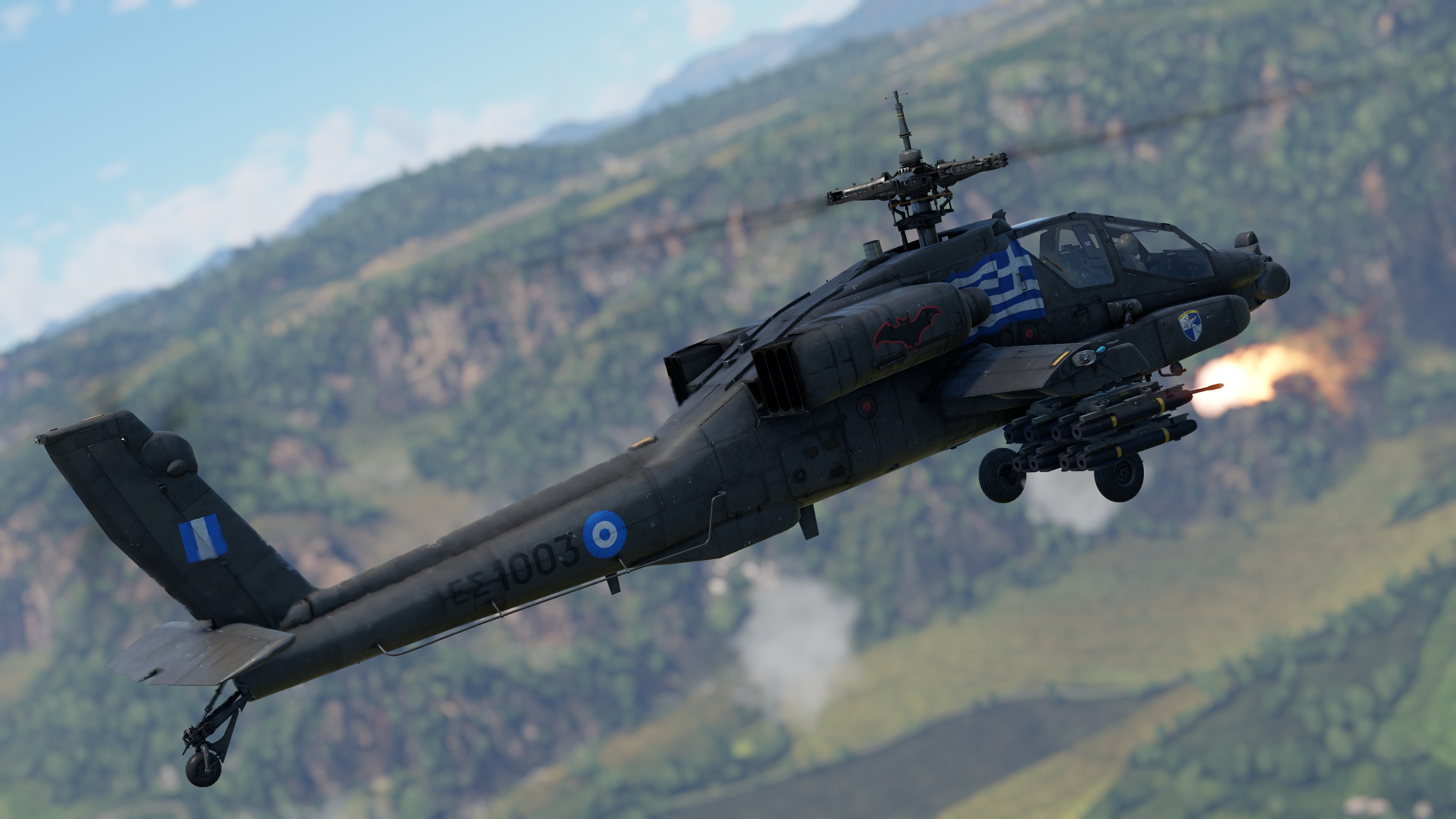 War Thunder: Greek AH-64A Apache