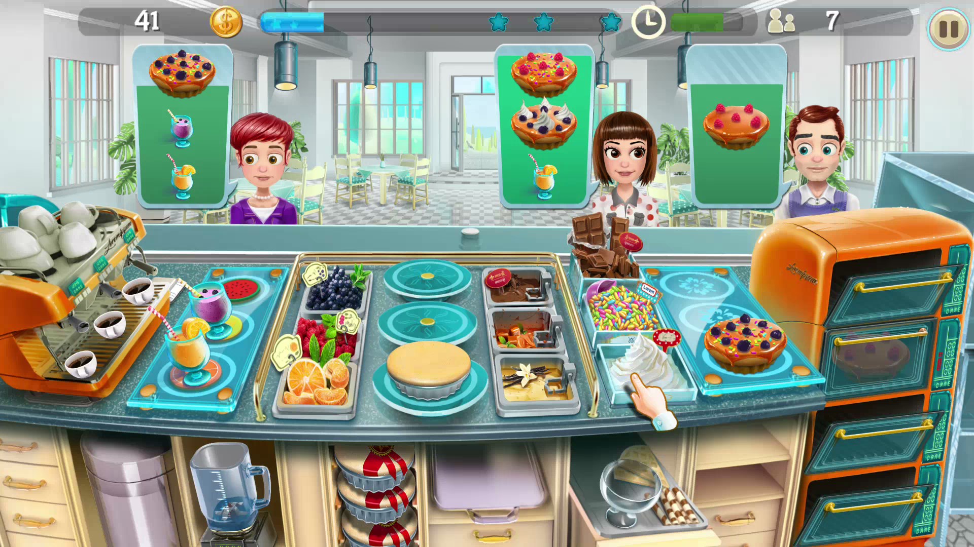 Food Truck Tycoon + Burger Chef Tycoon + Sweet Bakery Tycoon