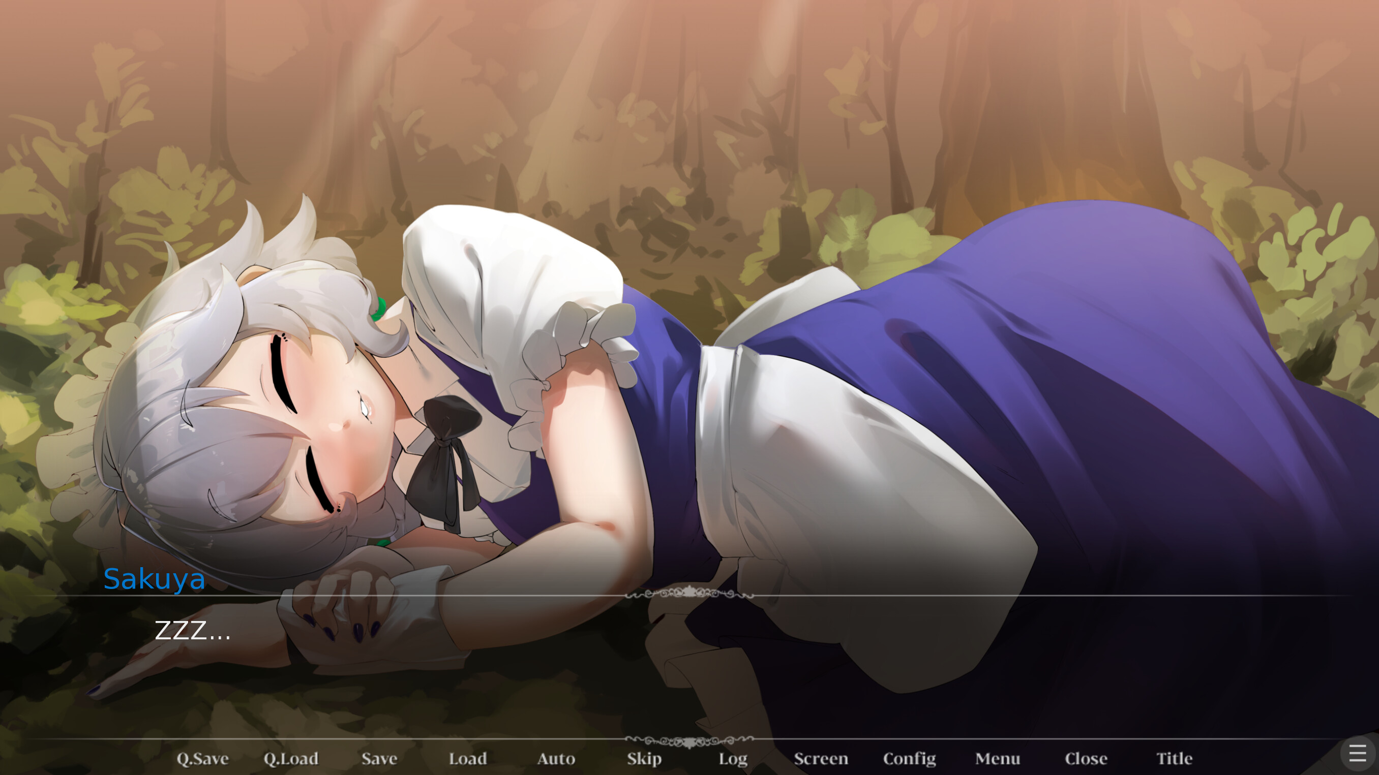 Sleeping With Sakuya Izayoi