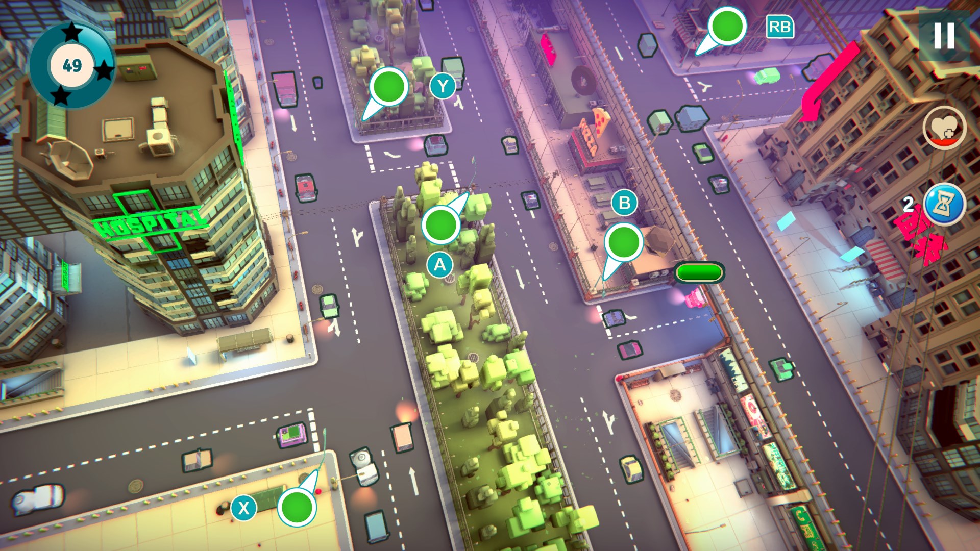 Moto Rush GT + Urban Flow + Train Traffic Manager