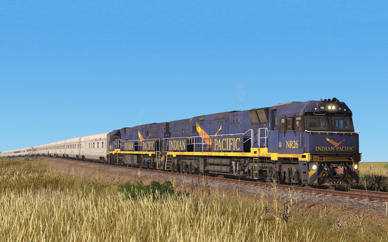 Trainz Railroad Simulator 2019: NR Class Locomotive – JBR Indian Pacific Pack