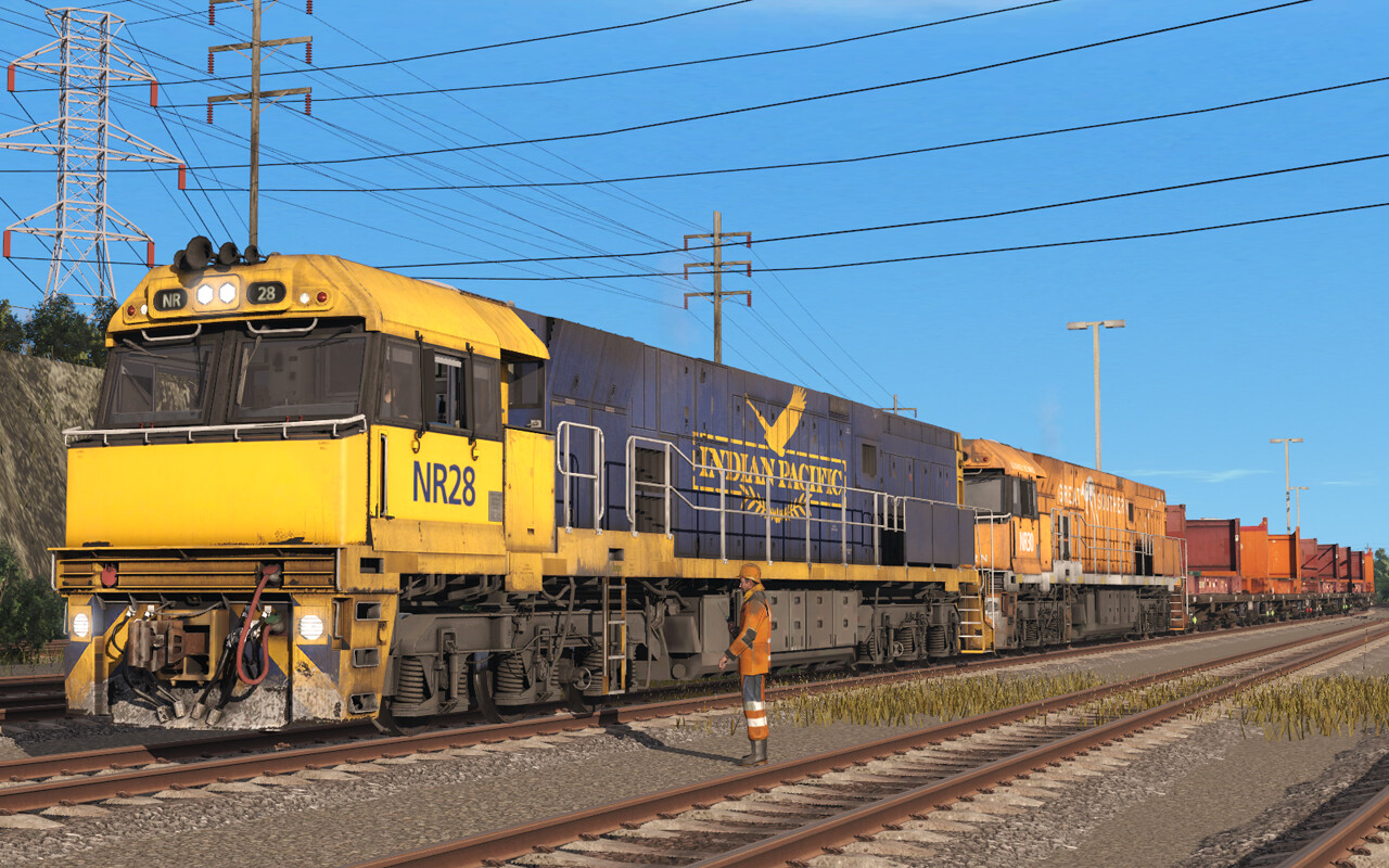 Trainz Railroad Simulator 2022: NR Class Locomotive – JBR Indian Pacific Pack