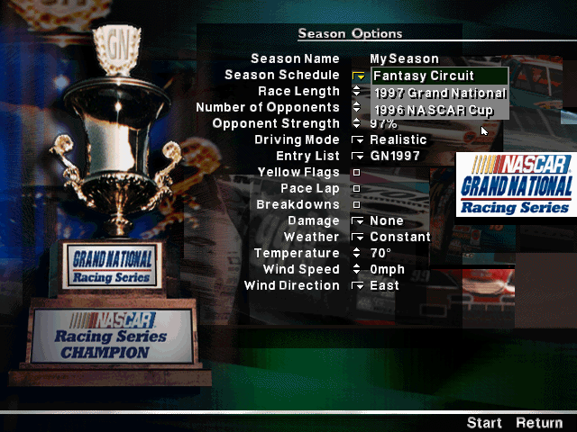 NASCAR Grand National Series: Expansion Pack