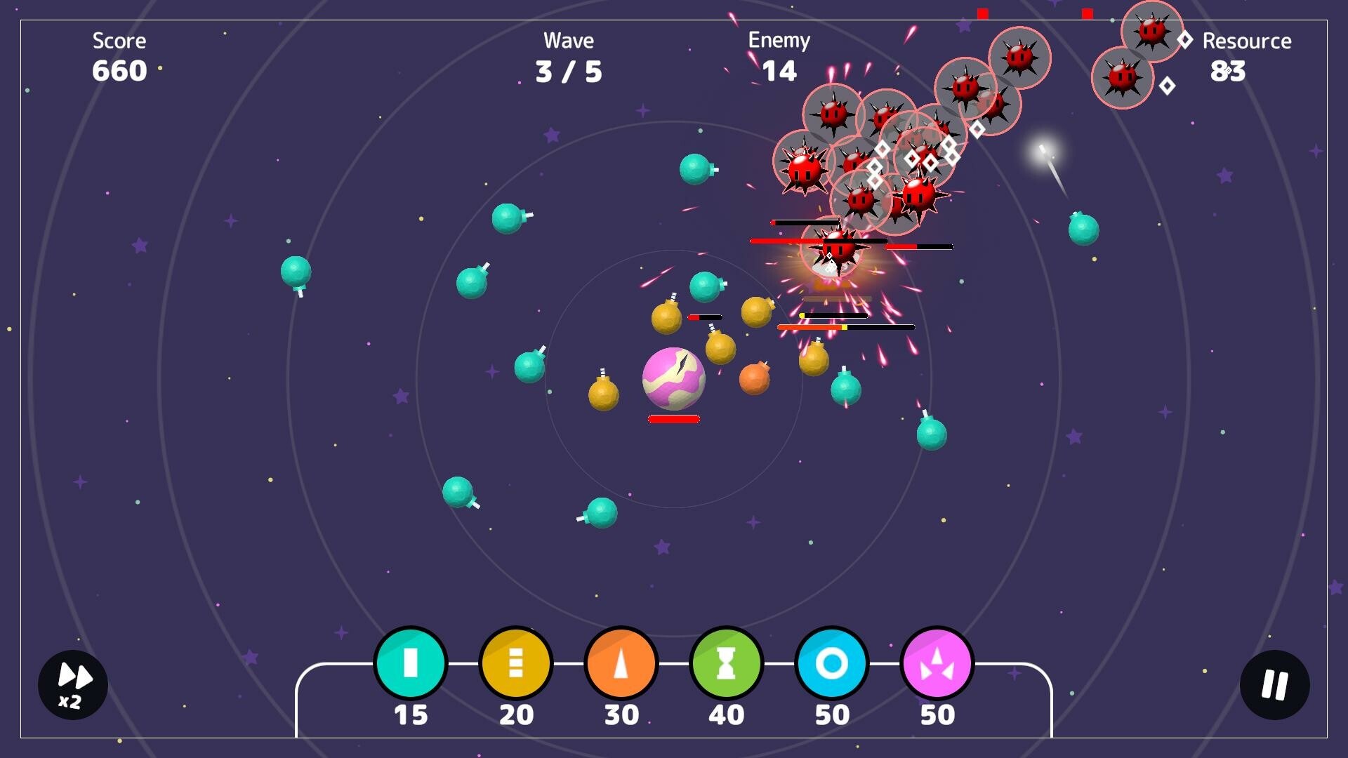 Circular Defense