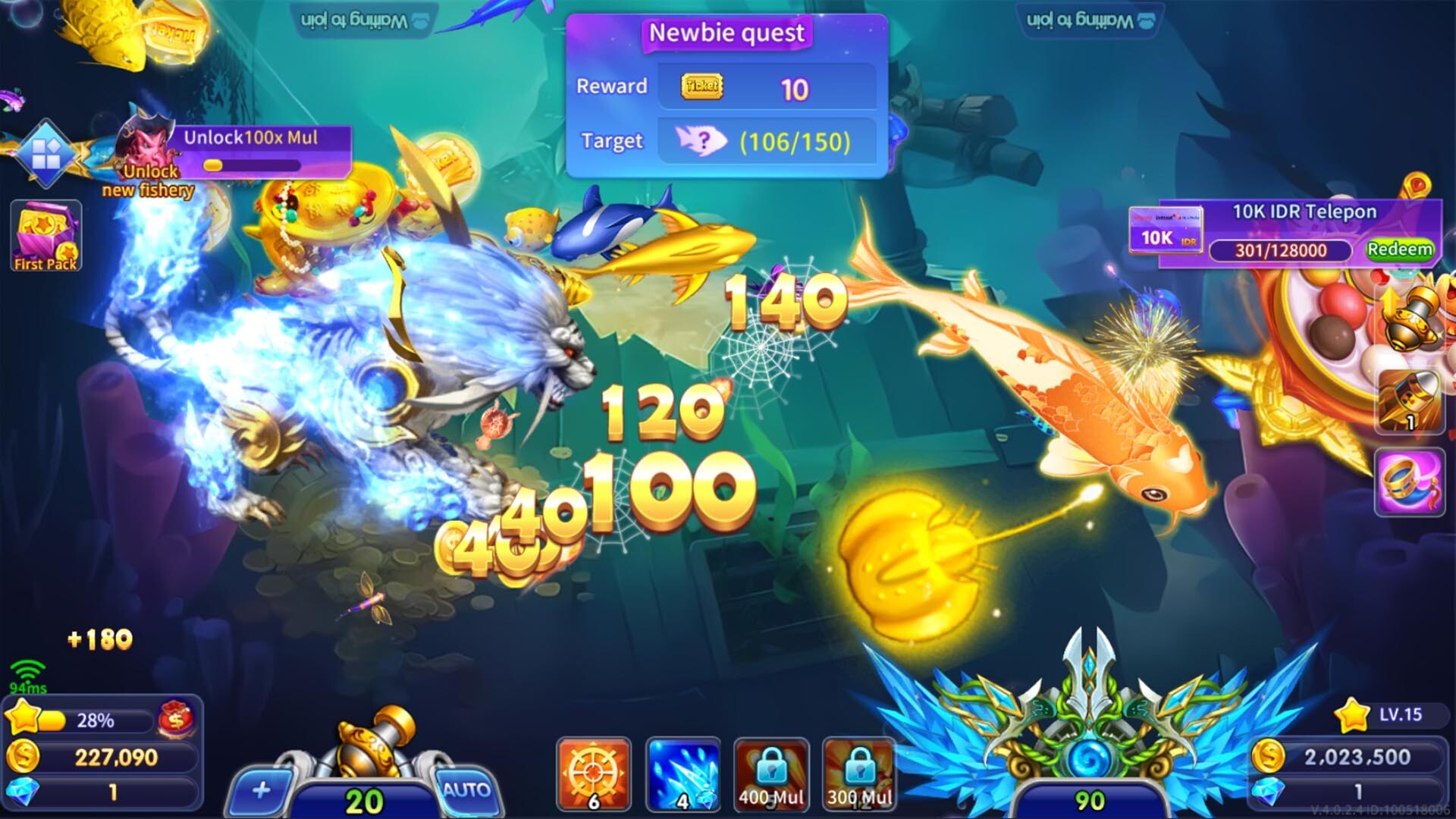 Classic Arcade Fishing