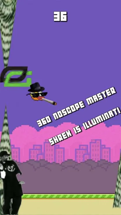 MLG Flappy Bird 420