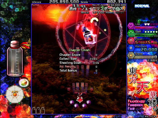 Touhou Tenkarou: Frantically Forbidden Fruit