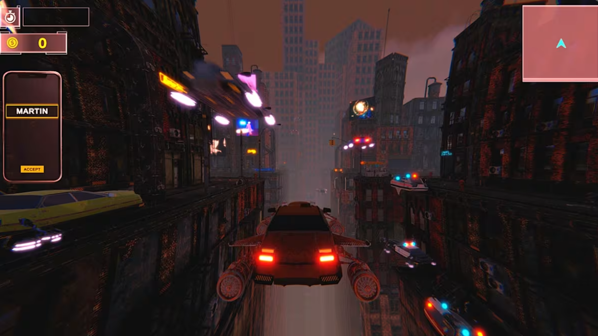 Cyber Taxi Simulator