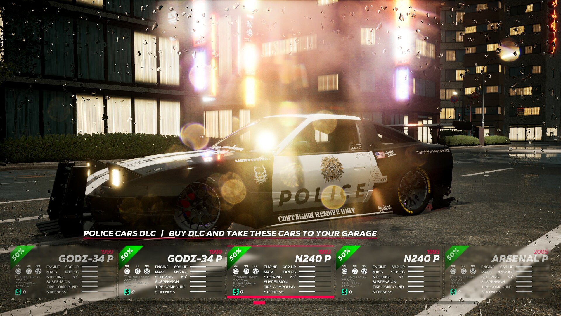 OverDrift Festival: Police Cars Pack