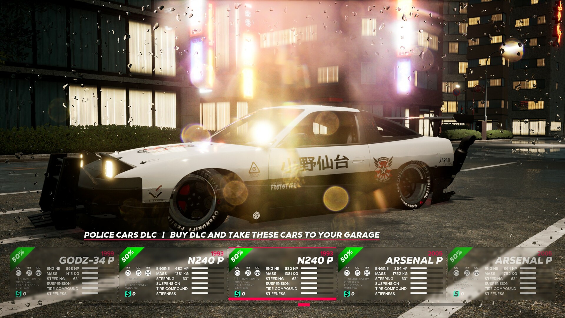 OverDrift Festival: Police Cars Pack