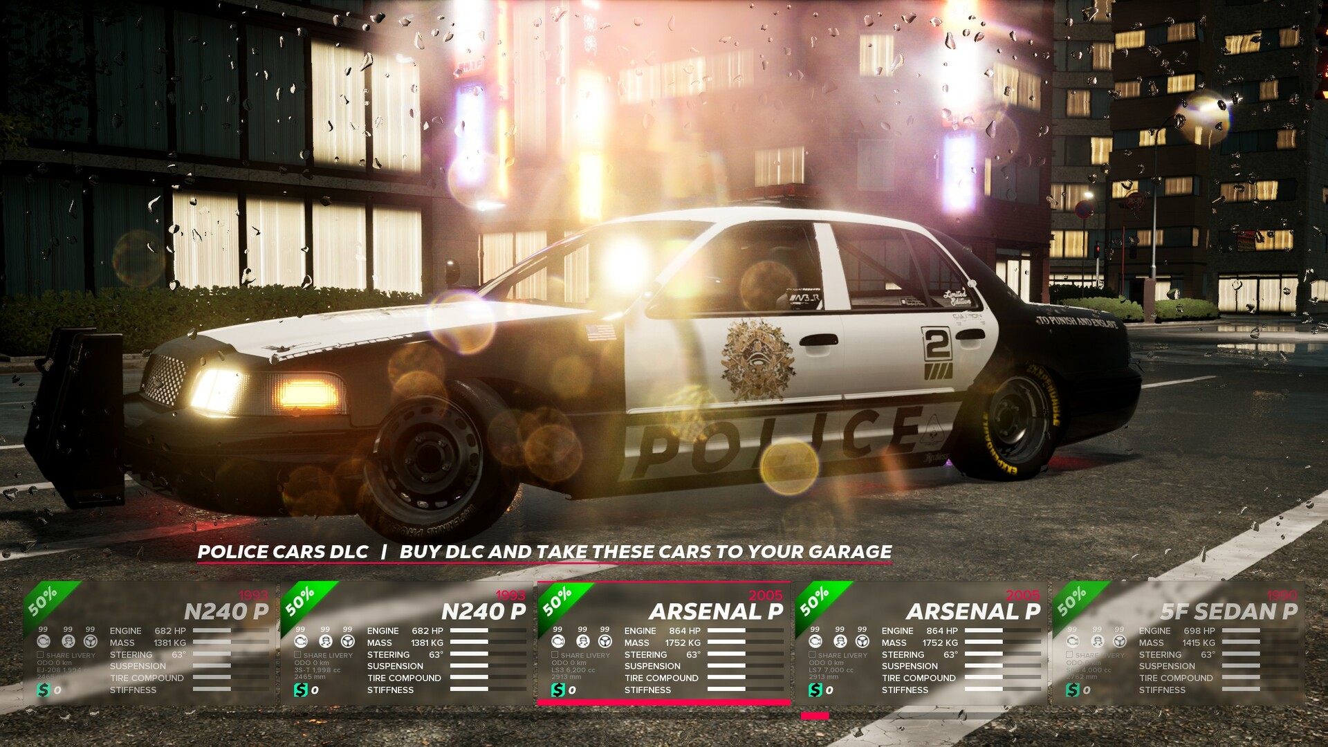 OverDrift Festival: Police Cars Pack