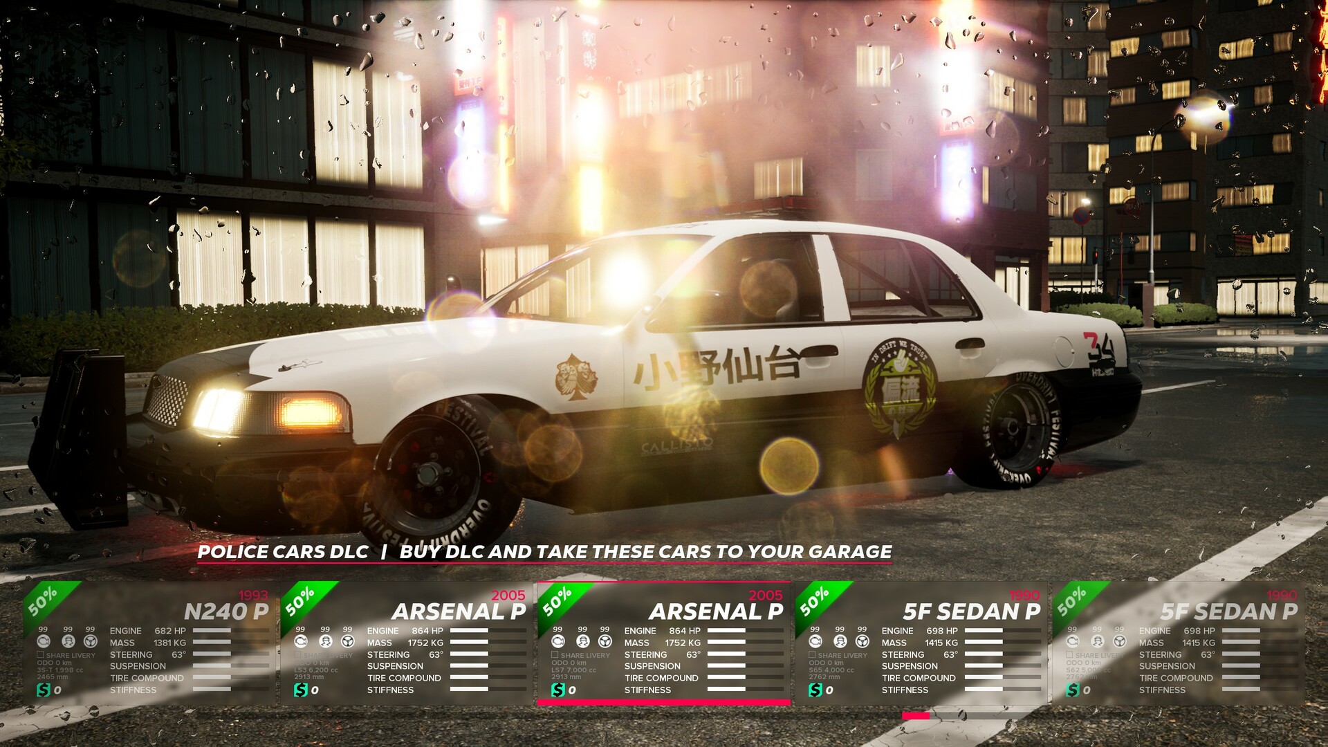 OverDrift Festival: Police Cars Pack