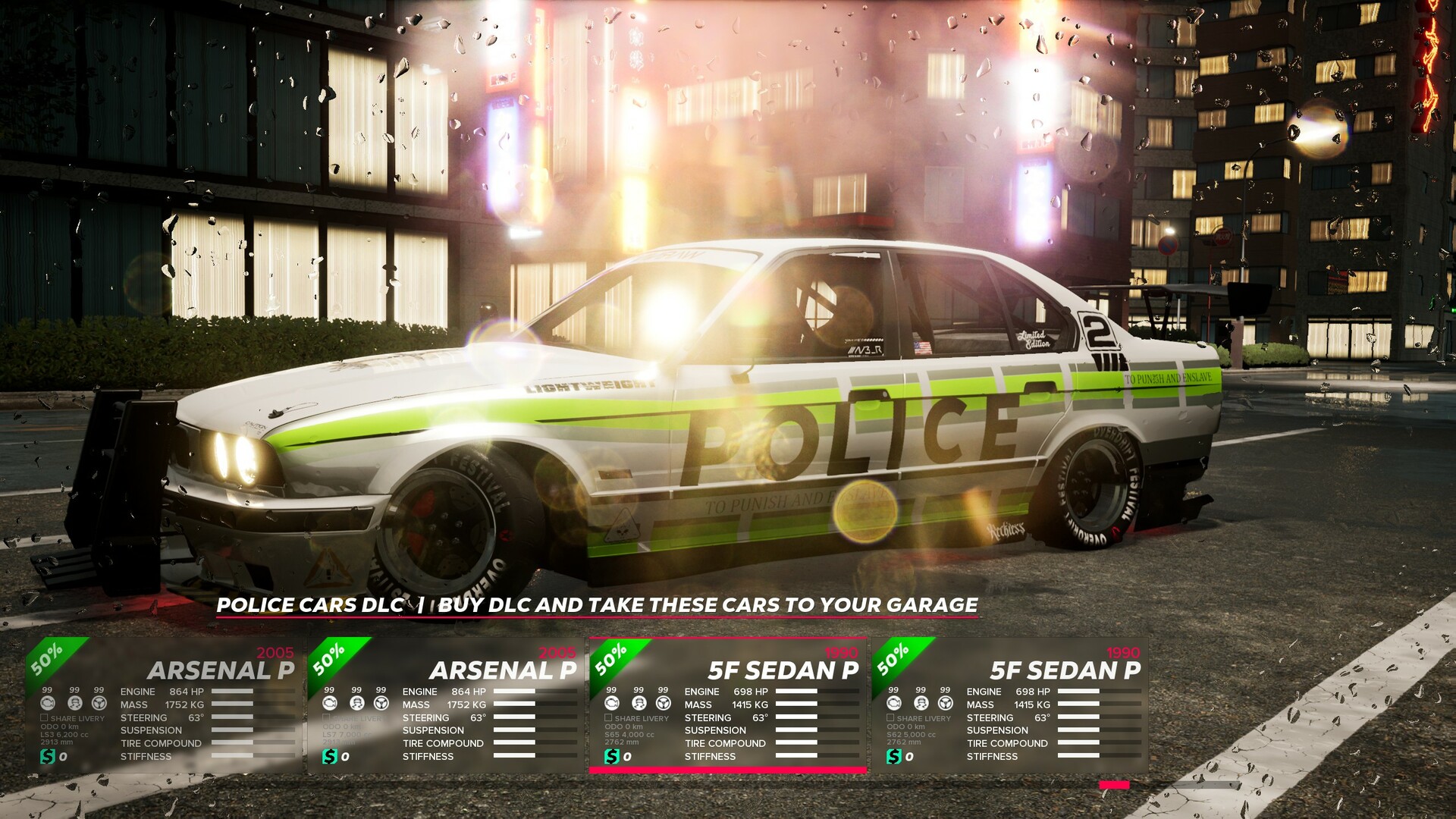OverDrift Festival: Police Cars Pack