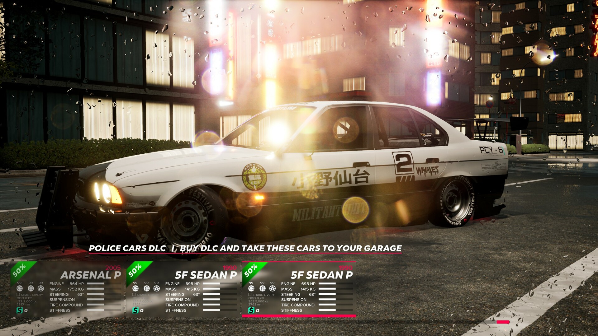 OverDrift Festival: Police Cars Pack