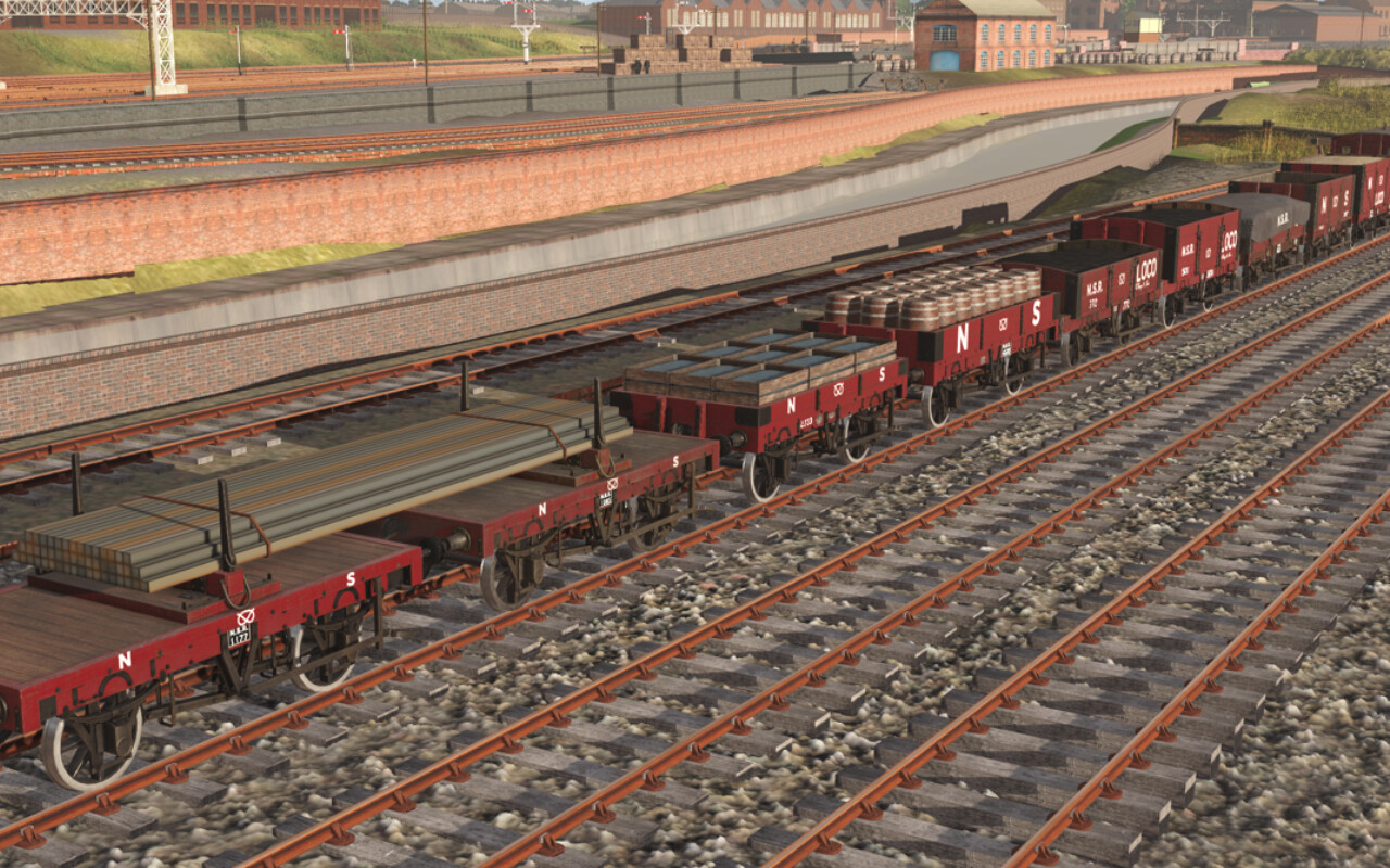 Trainz Railroad Simulator 2022: LMS/NSR Wagon Pack 1