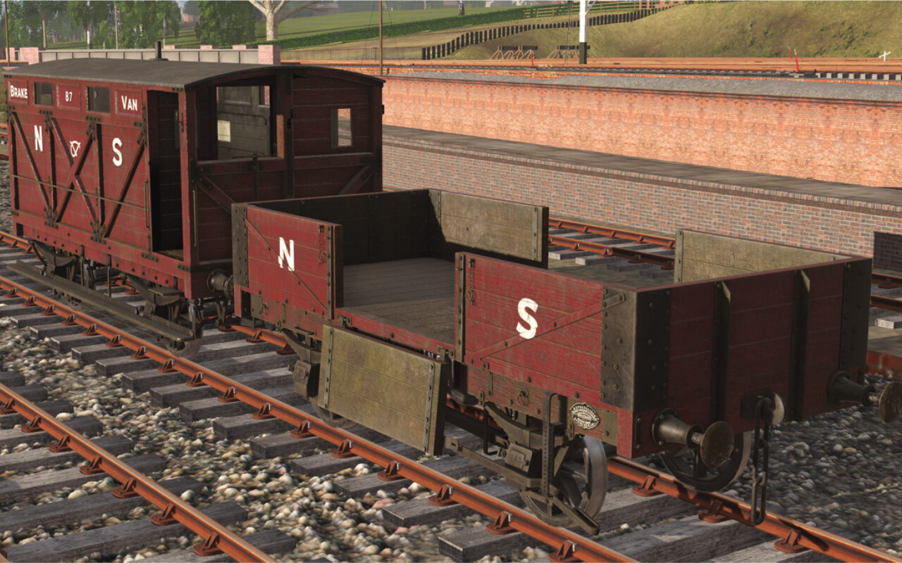 Trainz Railroad Simulator 2022: LMS/NSR Wagon Pack 1