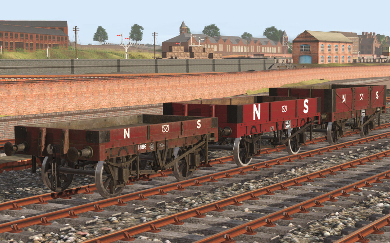 Trainz Plus: LMS/NSR Wagon Pack 1