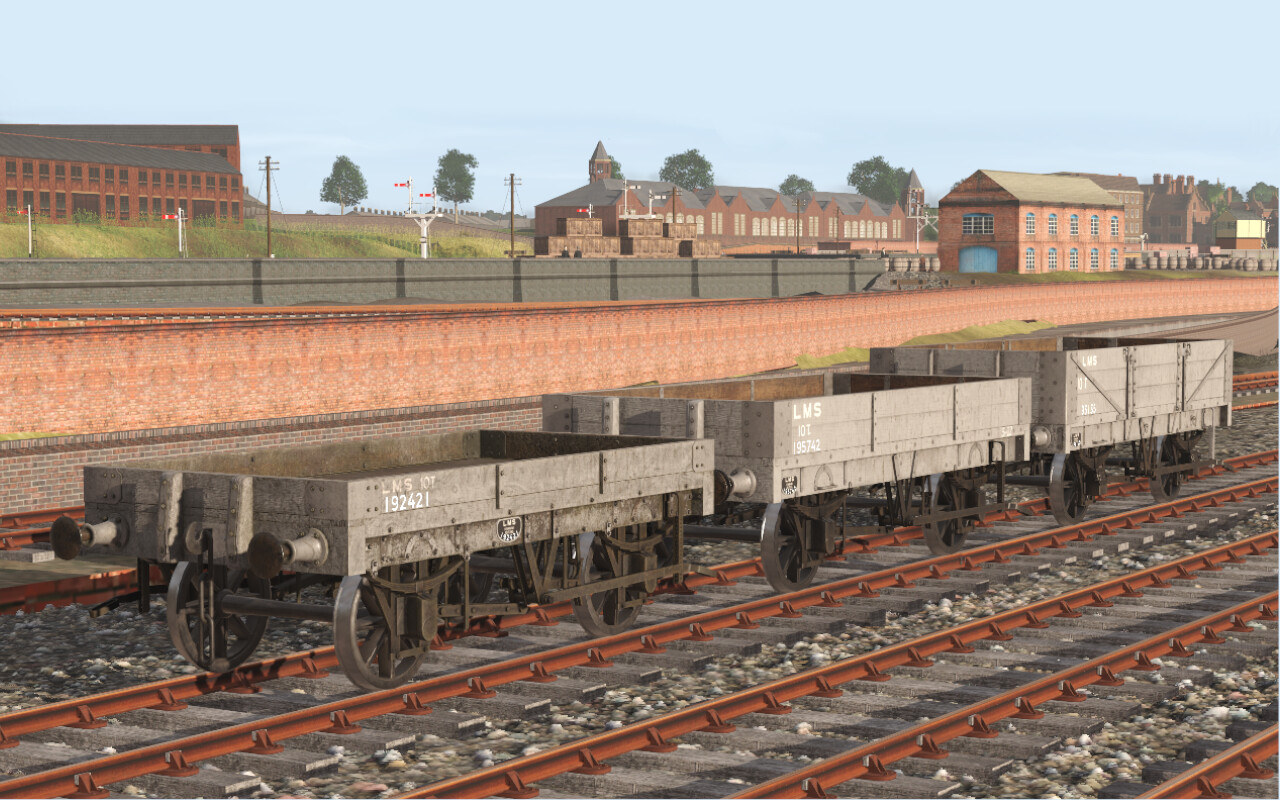 Trainz Railroad Simulator 2019: LMS/NSR Wagon Pack 1