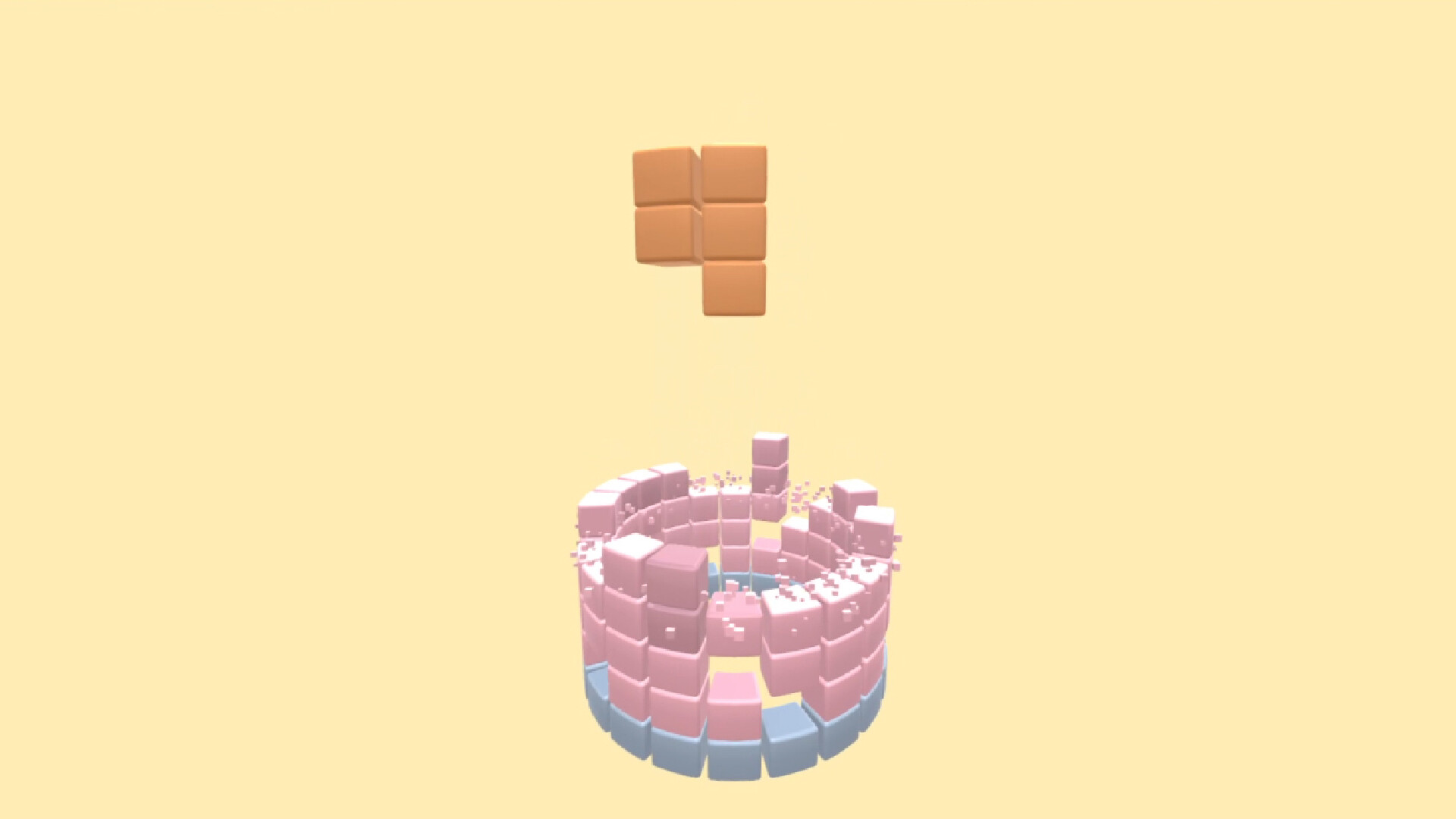 Circlebrix: Falling Bricks
