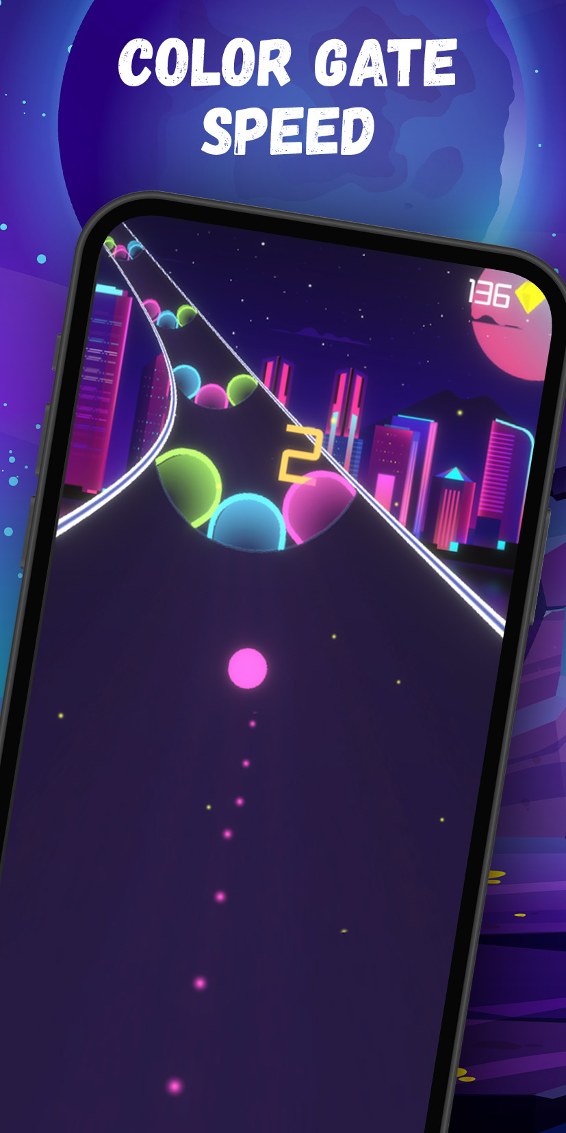 Colored Ball: Speedball Rush