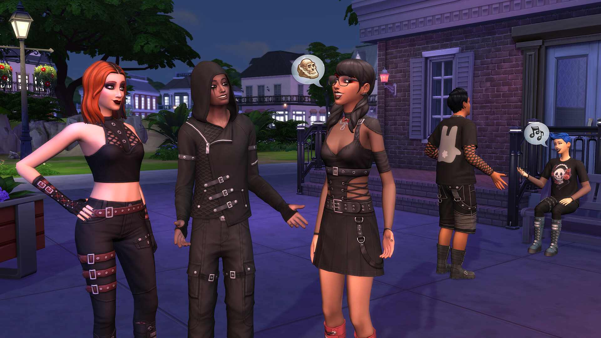 The Sims 4: Goth Galore Kit