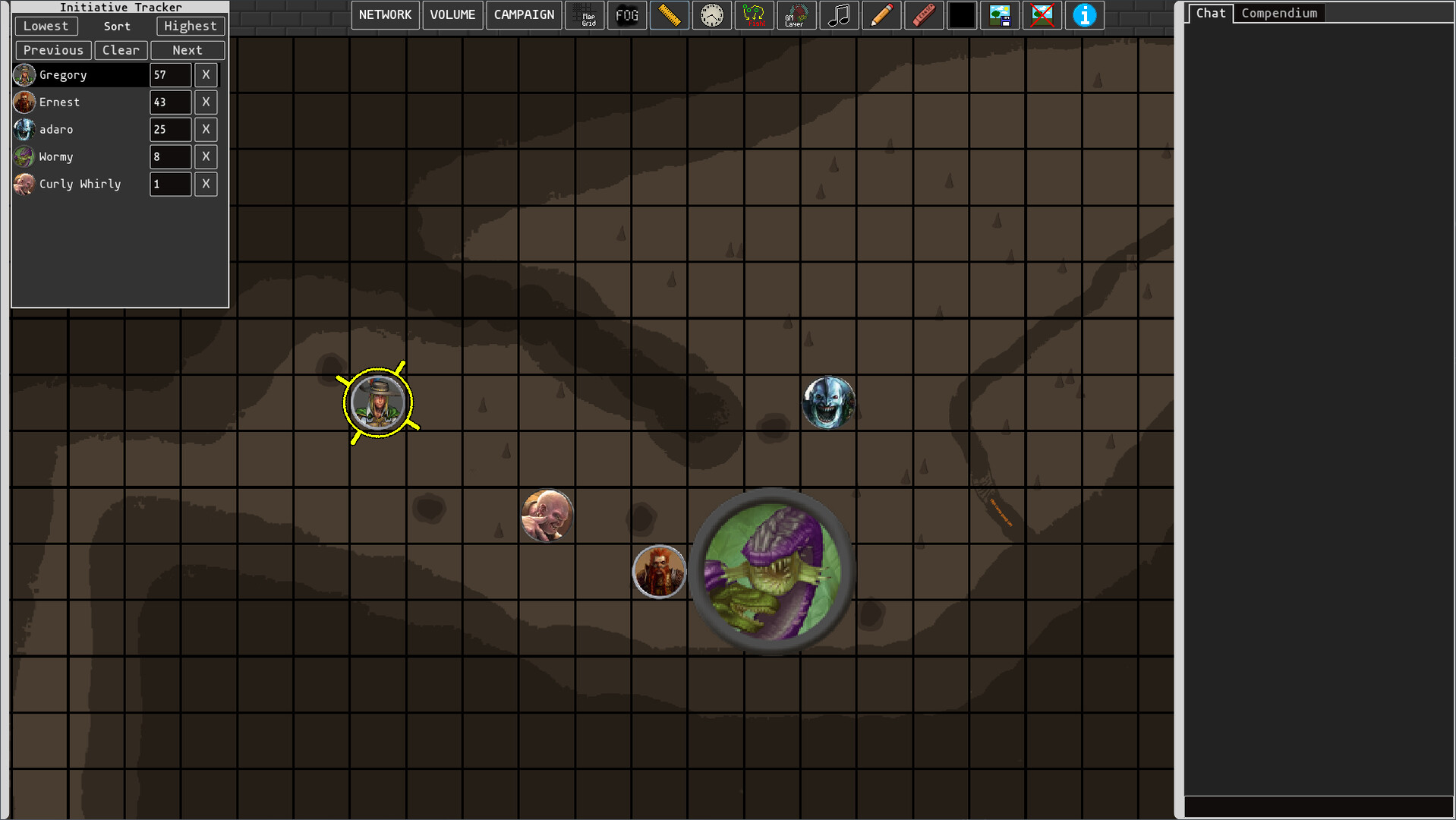 Gothic Virtual Tabletop